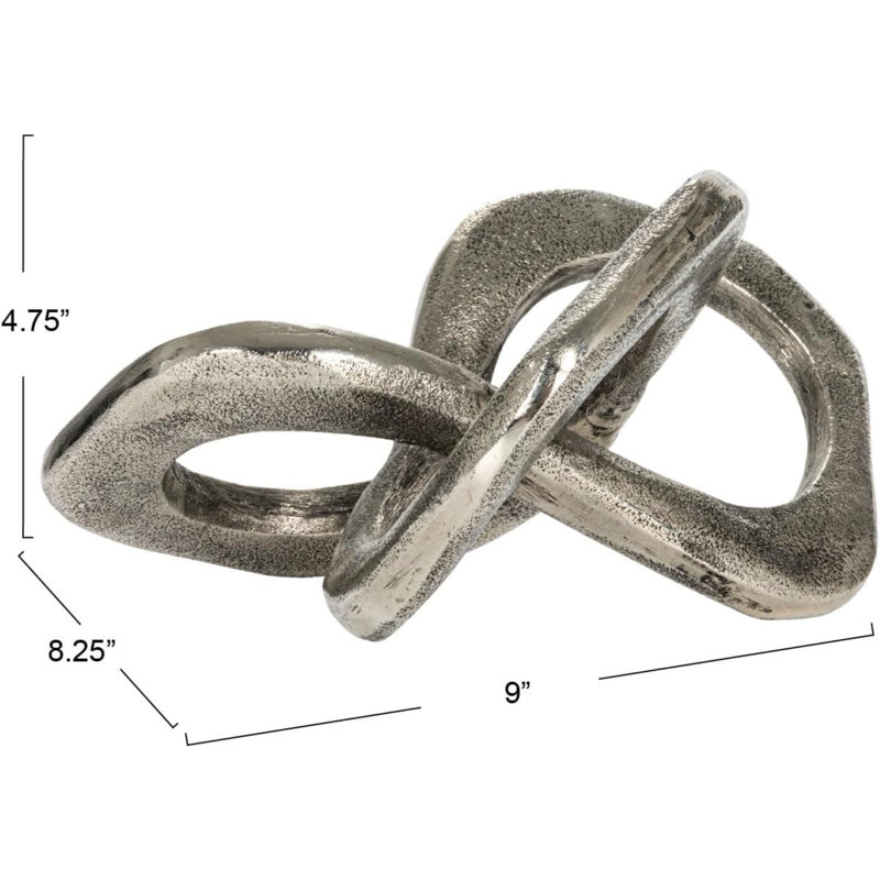Figurine antique en métal, Argent argent