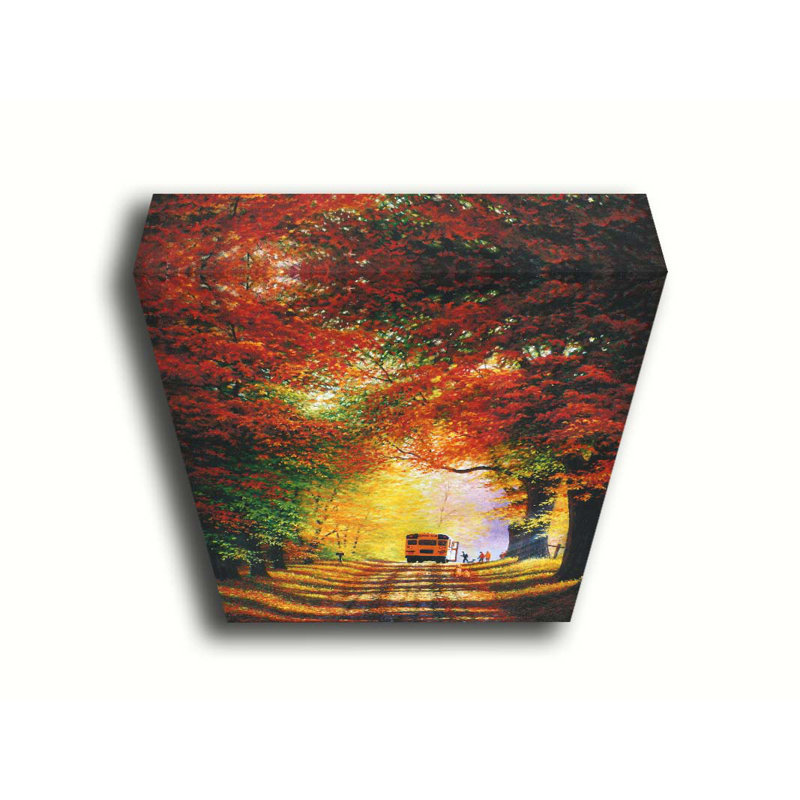 «Road to the future» par Charles White, Toile sans cadre, H 16 po x l 20 po, Pas de tapis