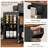 43.3'' Kitchen Island with Power Outlets & Drop Leaf, Rolling Kitchen Cart with Drawer and Spice Rack-1211829534
