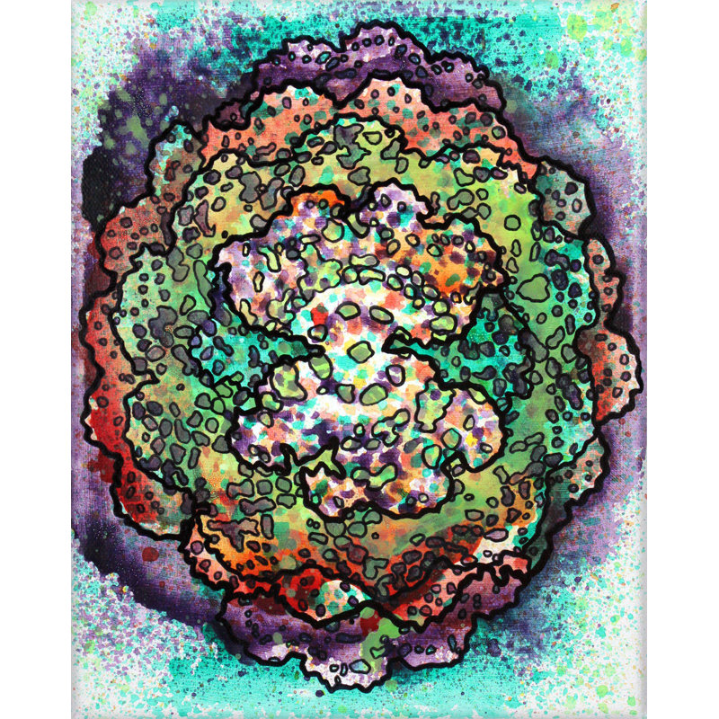«Stain 29» par Katie Schutte, H 21,25 po x l 17,25 po x P 0,875 po