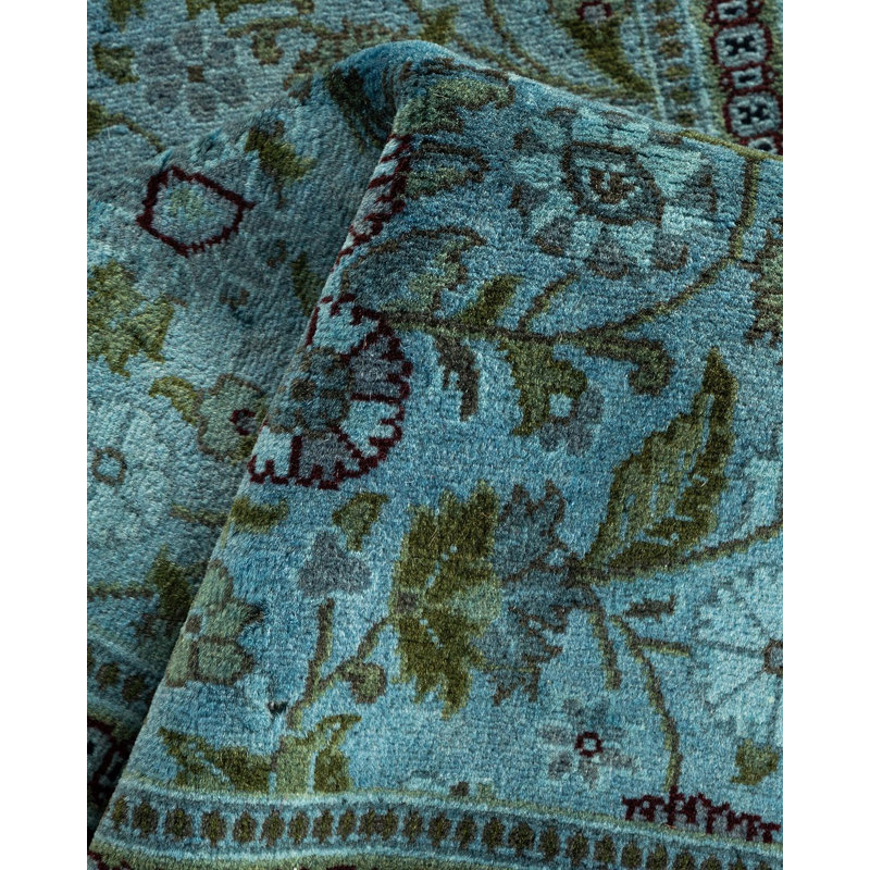 Fine Vibrance One-of-a-Kind 2' 7" X 10' 1" Hand Knotted Area Rug
