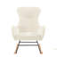 Chaise berçante en velours-1040567286