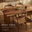 Comptoir en bois massif Saman Natural Edge-623242084-623242104