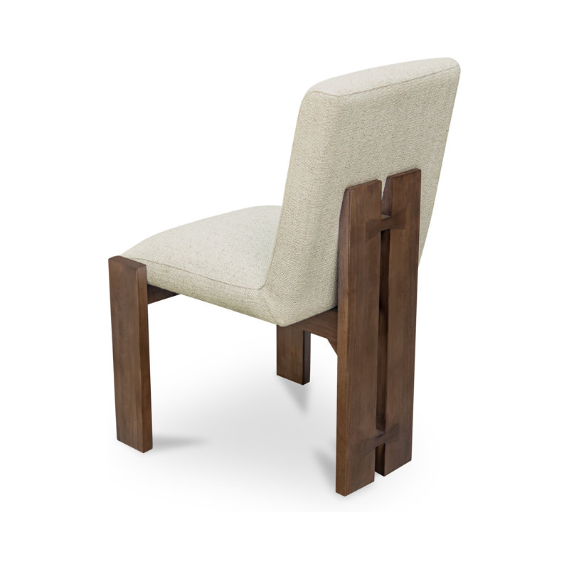 Mia Dining Chair Beige-Set of Two