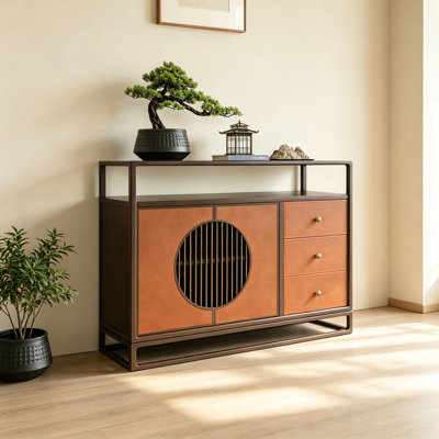 Chinese-style retro minimalist high-end sideboard