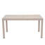Table d'extérieur en aluminium 83 po Alice