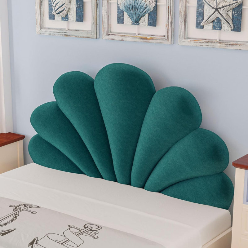 Novelty Backrest Cushion, Green Blue