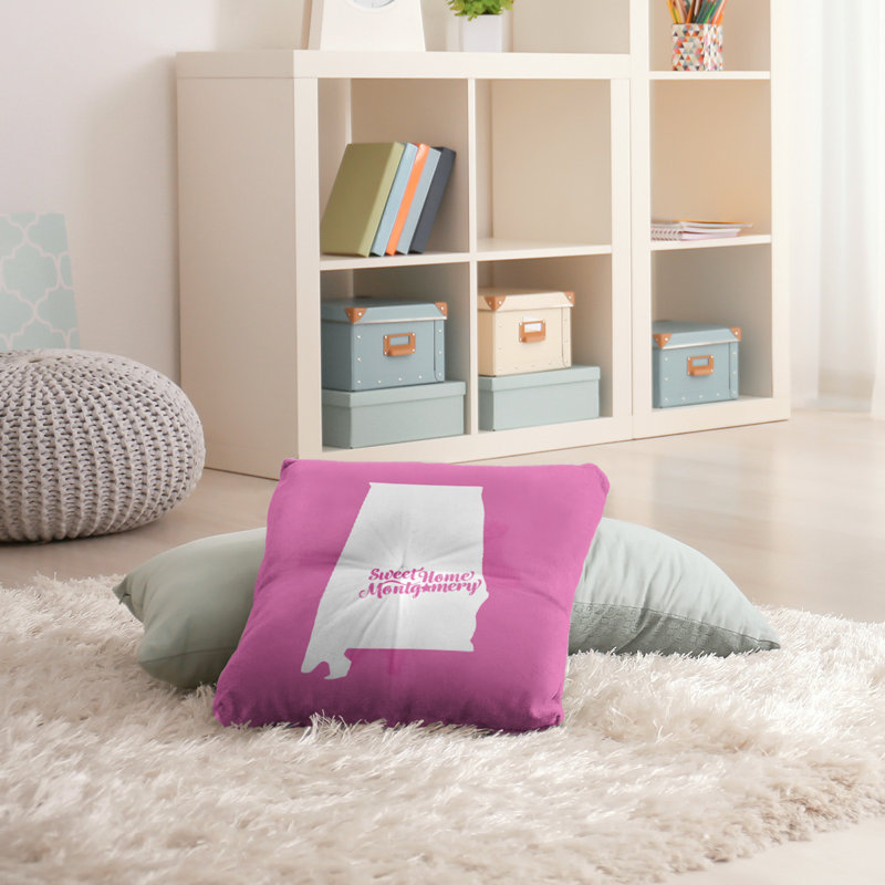 Housse de coussin et insert, H 26 po x l 26 po, Rose, Montgomery