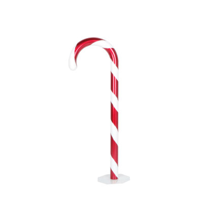 Red-White Standing Candy Cane.
