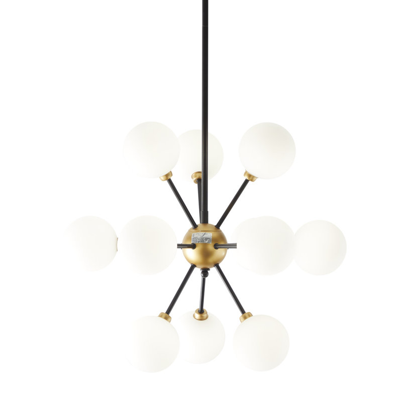 Lustre sphérique Spoutnik à 10 lumières Aous
