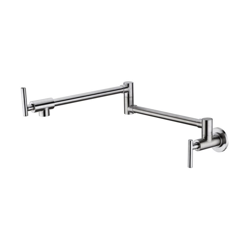 Waln Pot Filler Faucet, Brushed Nickel