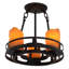 3 - Light Semi Flush Mount