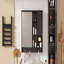 Armoire à pharmacie murale de 36 pouces, armoire de rangement pour salle de bain avec porte miroir et tablette ajustable, armoire à miroir pour salle de bain