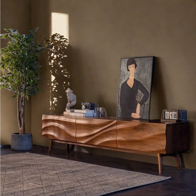 Wabi Sabi style TV cabinet