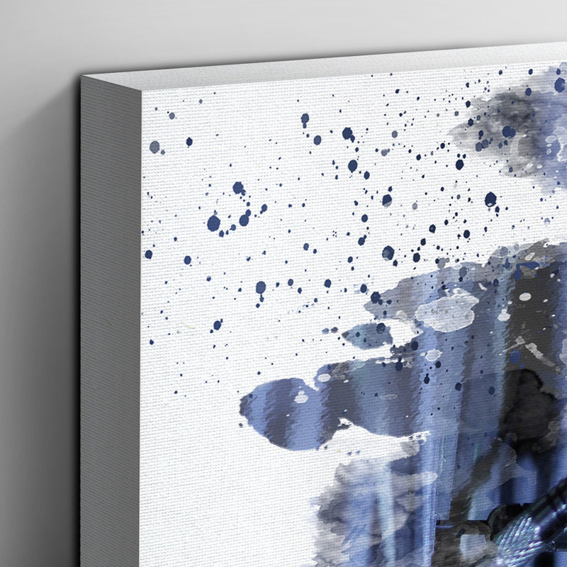 Darts and Dartboard - Wall Art, 35cm H x 50cm W, Wrapped Canvas