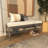Alphus Linen Upholstered Bench-1741123424