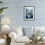 «Ocean Waves Turtle», reproduction sous verre encadrée par LSR Design Studio-1418411677-1418411676