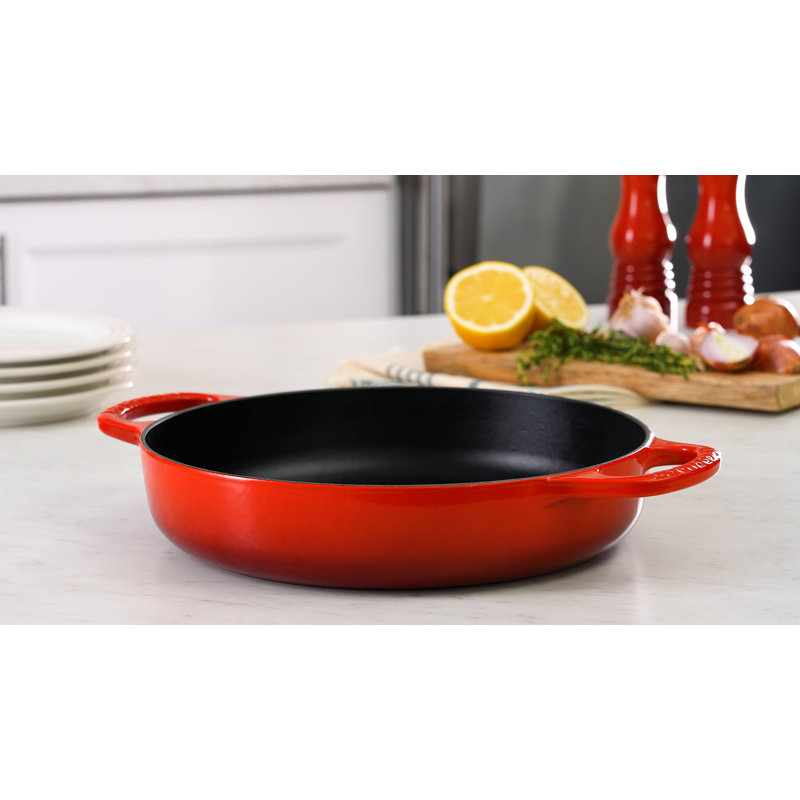 Signature Enameled Cast Iron 11" Everyday Pan, Oyster
