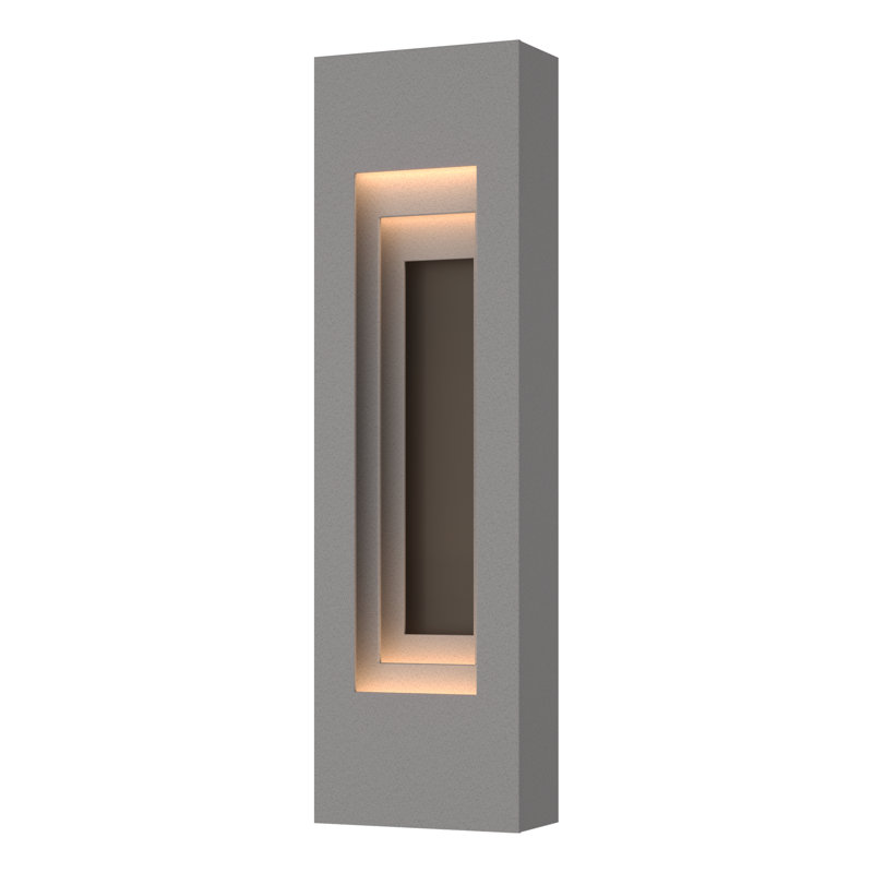 Procession Arch Outdoor Sconce, 27.5" H x 8" W x 3.9" D, Coastal Oil Rubbed Bronze, Coastal White