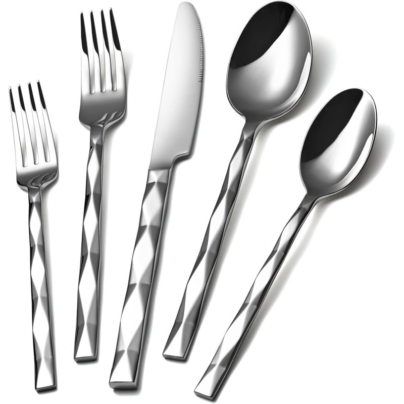 Ivy Bronx Larayna Stainless Steel (18/10) Flatware Set - Service for 4