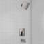 Système de douche moderne ZLINE Palisades en nickel brossé-779013958
