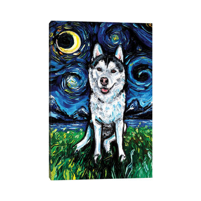 " Husky Night II " by Aja Trier
