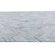 Herringbone Handmade Silver Rug