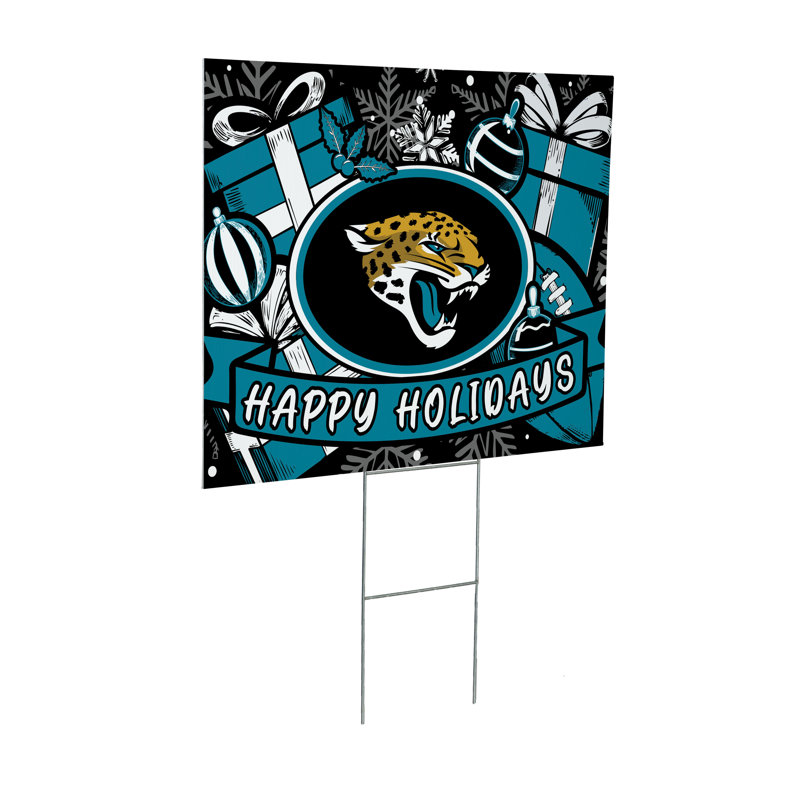 Enseigne de jardin Jacksonville Jaguars, fête