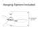 42"W Cecily LED Indoor Amber Swirl Hand-Cut Glass Ceiling Fan With Remote Control