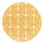 Tapis d'intérieur / extérieur en plastique tissé à la machine Glidden - jaune / ivoire-73187295