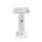 Modern Simple Glossy White Rectangular Counter Bar Table 47.24" x 18.11" x 29.52