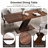 Farmhouse Expandable Rectangular Dining Set with Mid-century Windsor Chair Set-747438026