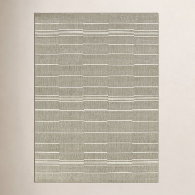 Veda Striped Indoor Outdoor Rug