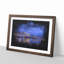 Millennium Bridge In Newcastle - Single Picture Frame Print on MDF-56867018-56867013