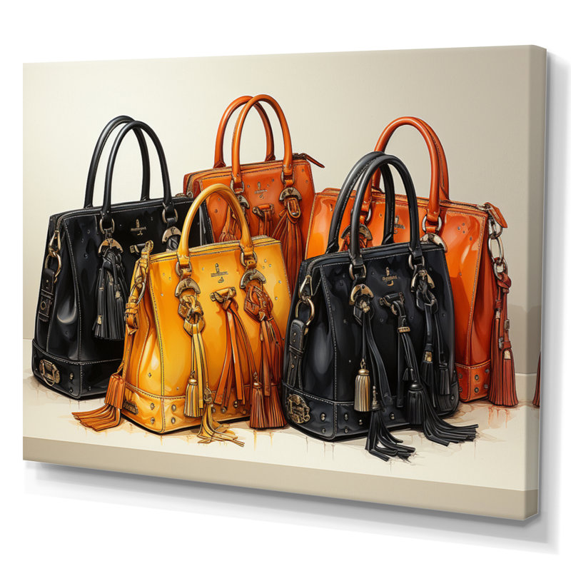 Popart Fashion Bag Envy II - imprimé, H 24 po x l 32 po x P 1 po, Toile tendue