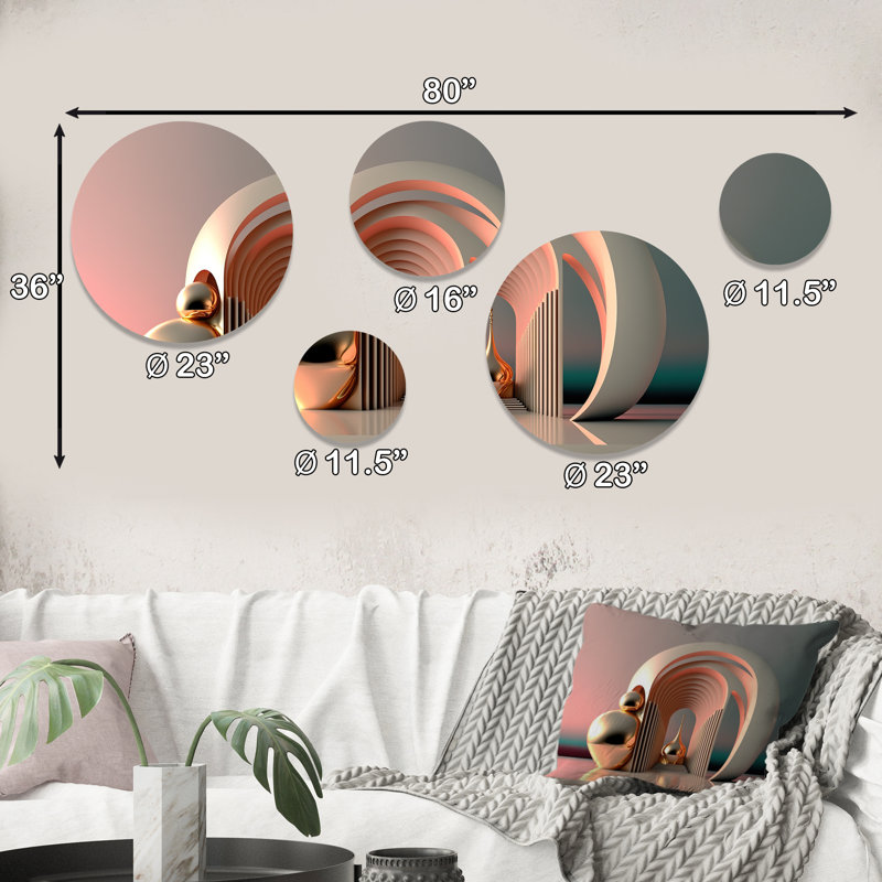 Buildings & Architecture Wall Decor on Metal