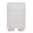 Rayshawn Curved 1-Drawer Nightstand in White Matte-1890327648