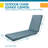 DUCKCOVERS All-Weather Outdoor Chaise Cushion-50010896-50010898