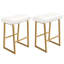 Upholstered Counter Stool with Metal Frame-1609647117-1609647119-1597488043