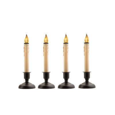 Unscented Flameless Candle with Plastic Holder