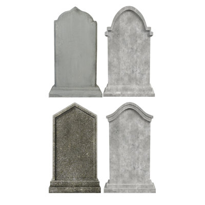 Headstones Write Your Own Set of 4