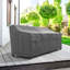 Goodman Weatherproof Patio Sofa Cover with Breathable, Durable Water-Resistant PVC Protection, Adjustable Elastic Hem, Click-Close Straps and Air Holes-25131740-25131744