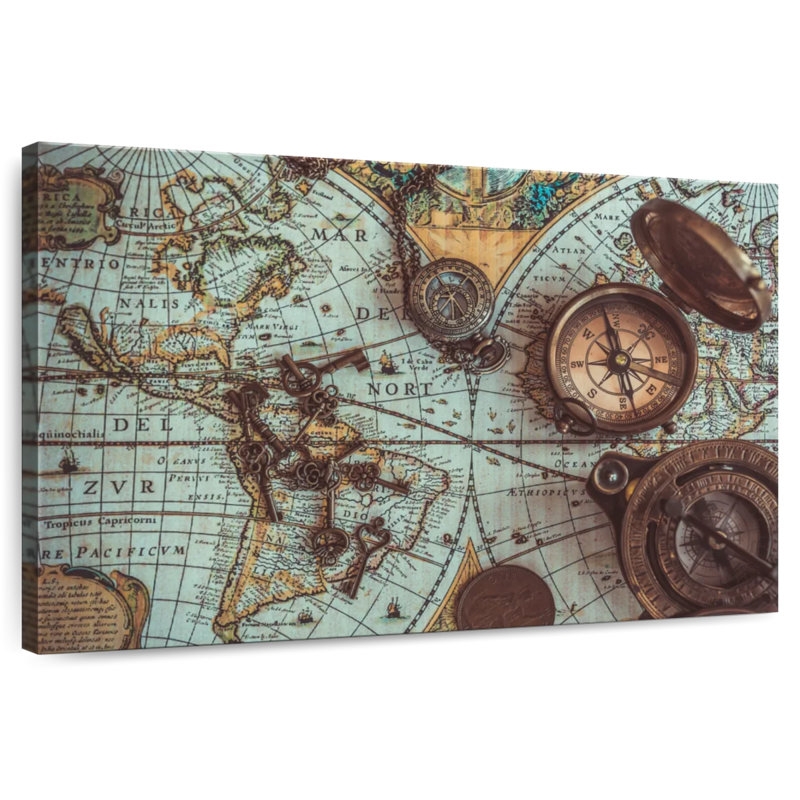 Aletra Maps, 16" H x 24" W