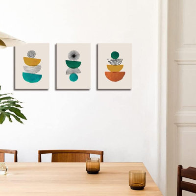 3 Piece Wrapped Canvas Set
