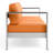 Shore Outdoor Patio Aluminum Sofa-1247526533