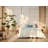 Rippled Stripe Farmhouse / Country Organic Cotton Striped Duvet Cover-1850892428-1804073763