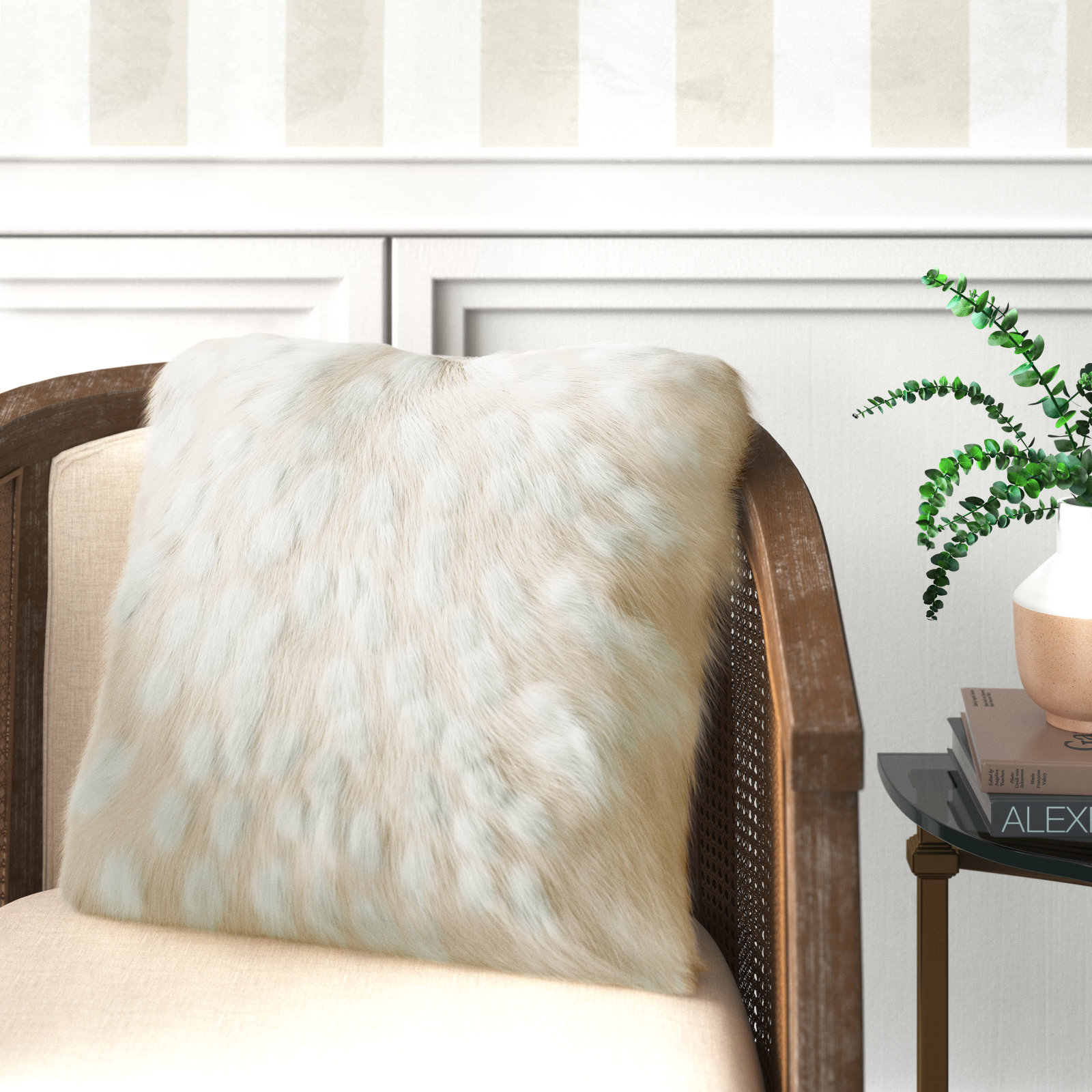 Kaela Throw Pillow, Polyester/Polyfill