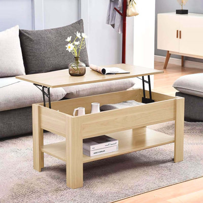 Lift Top Coffee Table with Storage