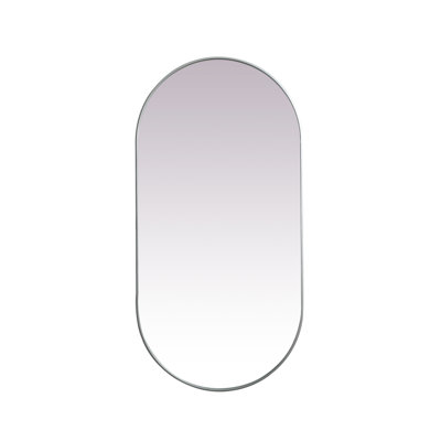 Elington Metal Oval Mirror