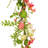 60" Flowering Pink and Green Easter Garland